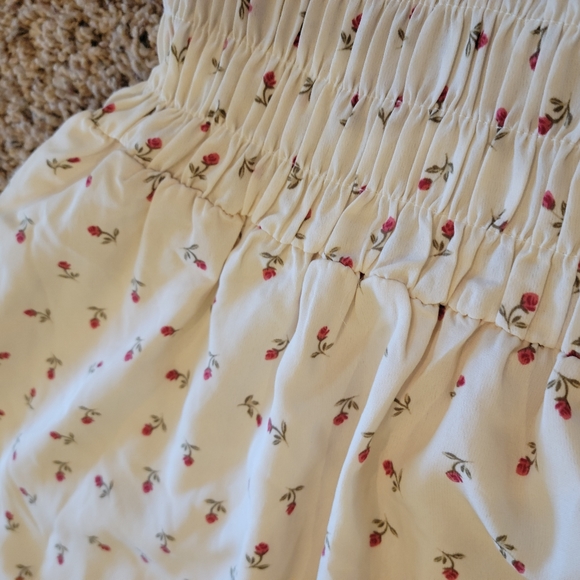 Princess Polly Roza Mini Dress US Size 2 Beige - Picture 7 of 7